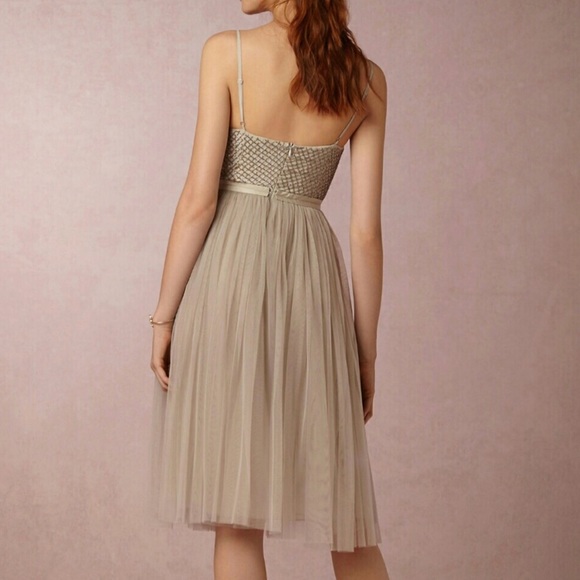 Needle and thread size 6 Grey tulle dress - Picture 4 of 8